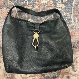 Authentic Dooney & Bourke Lucca Pebble Leather Logo Lock Sac